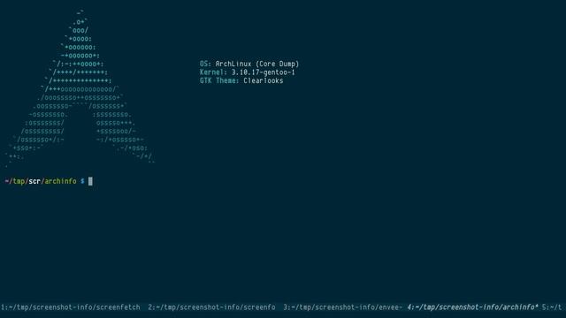screenFetch, Screenfo, envee, Archinfo, Fetter + archey/archey3: screenshot information tool смотреть онлайн