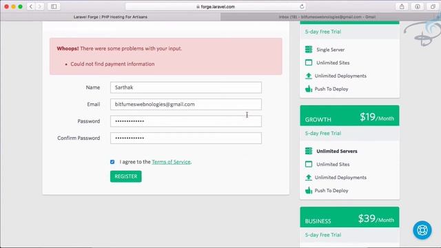Laravel Deploy on Forge Server | Getting Started with Forge ? #2 смотреть онлайн