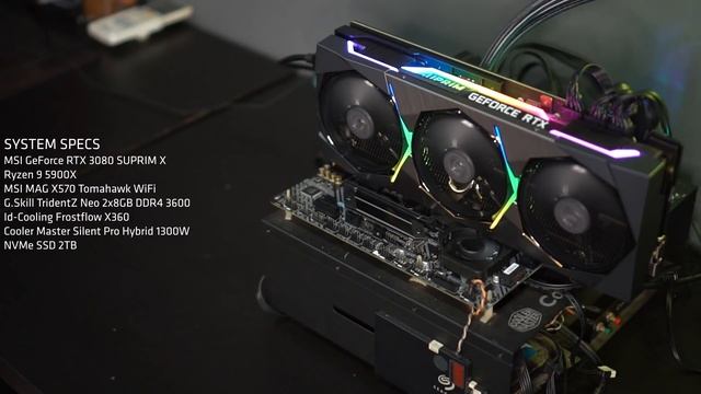 GeForce RTX versi Hypebeast | MSI GeForce RTX 3080 SUPRIM X смотреть онлайн