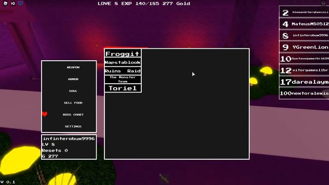 Grinding in Undertale Monster Mania Reborn 2 смотреть онлайн