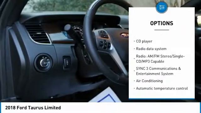 2018 Ford Taurus JG143095 смотреть онлайн