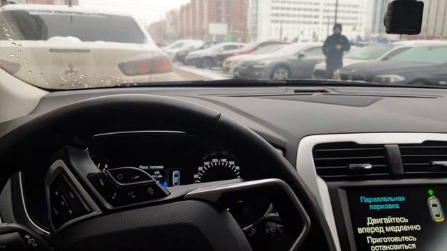Система помощи при парковке на Ford Mondeo 5, параллельная парковка смотреть онлайн