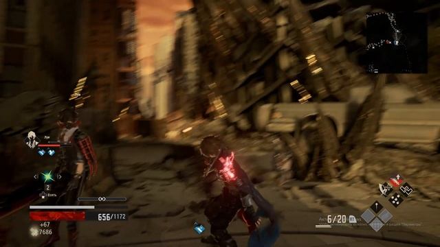 Онигири /// Игрофильм / Прохождение без комментариев игры Code Vein #4 смотреть онлайн