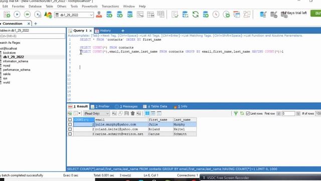 How To Remove/Delete Duplicate Records from a table using Join in MySQL смотреть онлайн