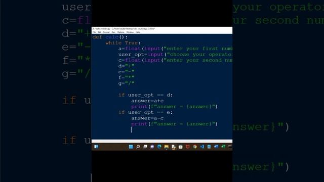 CREATING A SIMPLE CALCULATOR WITH PYTHON смотреть онлайн