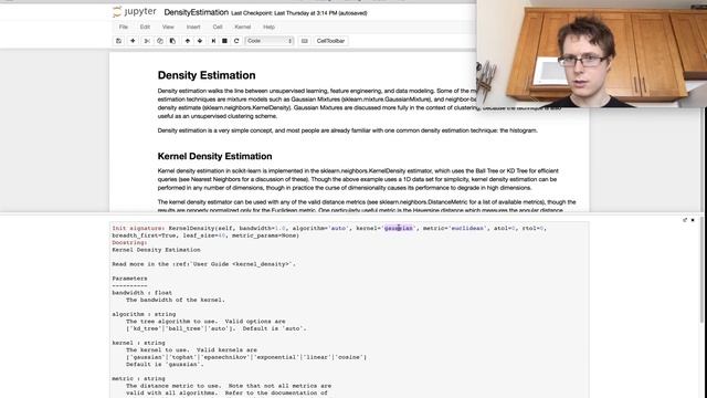 Kernel Density Estimation смотреть онлайн