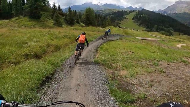 Canazei Val di Fassa - Sellaronda Gravity mtb enduro смотреть онлайн