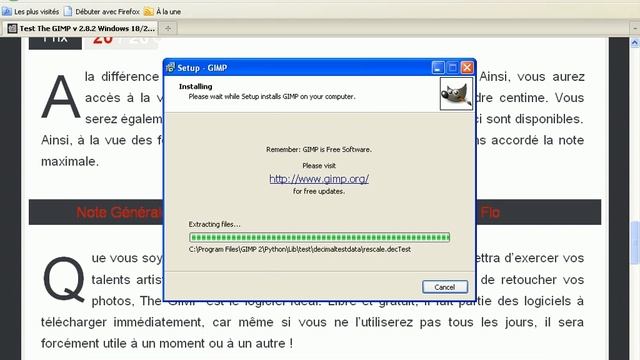 Télécharger et installer The GIMP v 2.8.2 смотреть онлайн