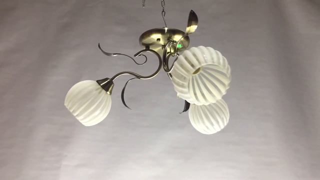 Люстра (светильник потолочный) 0677W/3BCU WT E27 (арт ЭС00043)!