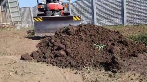 Минитрактор Беларус МТЗ 152 с отвалом