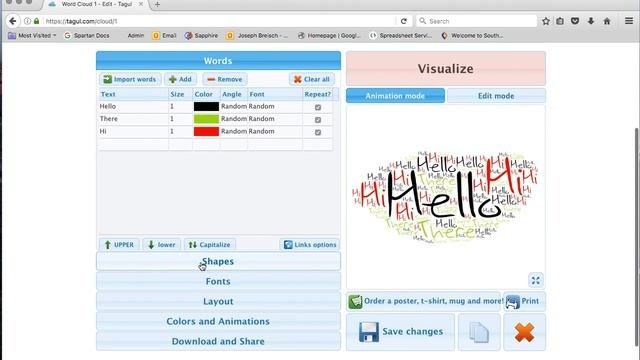 WordArt Tutorial 2017 (Word Cloud Art)