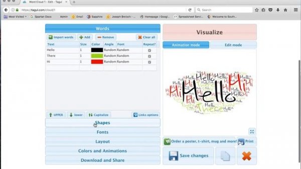 WordArt Tutorial 2017 (Word Cloud Art)