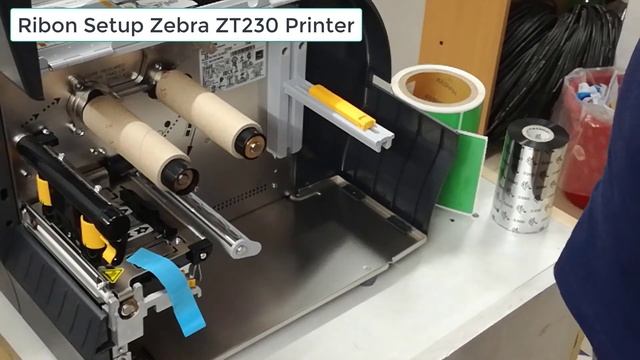 Zebra ZT230 Barcode Label Printer Paper, Ribbon Setup & Unboxing смотреть онлайн