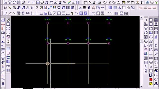 AutoCAD : Pilares em forma смотреть онлайн