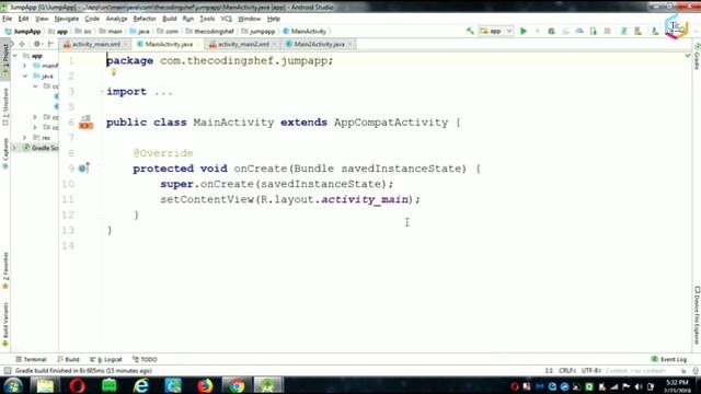 How to Jump from one Activity to another Activity in Android using Java ? (hindi) lec 17 смотреть онлайн