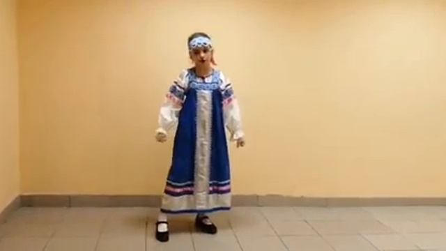 "Ой,вставала я ранешенько" исп. Шувалова Ярослава смотреть онлайн