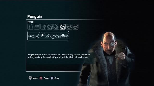 Batman arkham city Penguin Tapes смотреть онлайн