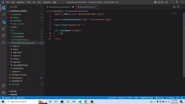 Add a landing Page in storybook in 7 minutes смотреть онлайн