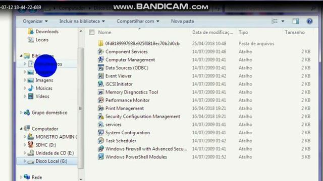 Corrigir o "ERROR C:\ProgramData\Microsoft\Windows\Start Menu\Programs\Administrative Tools" смотреть онлайн