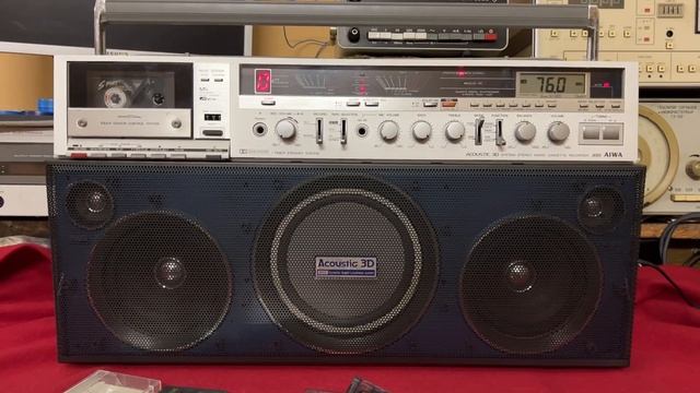 Aiwa CS-J88 bl после ремонта и наладки смотреть онлайн