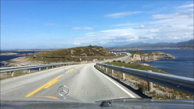 Норвегия. Знаменитая атлантическая дорога. Norway. Atlantic Ocean Road. смотреть онлайн