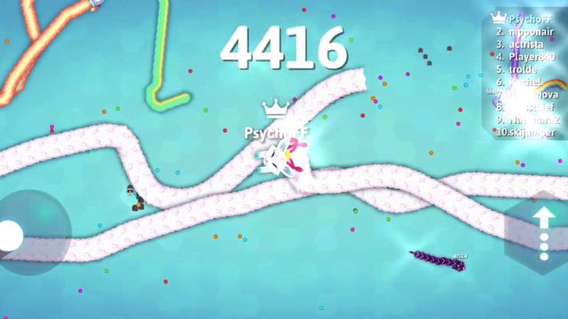 Snake.io. Дух Вульпер возвращается. Как вам такое? (KING 👑👑👑👑).