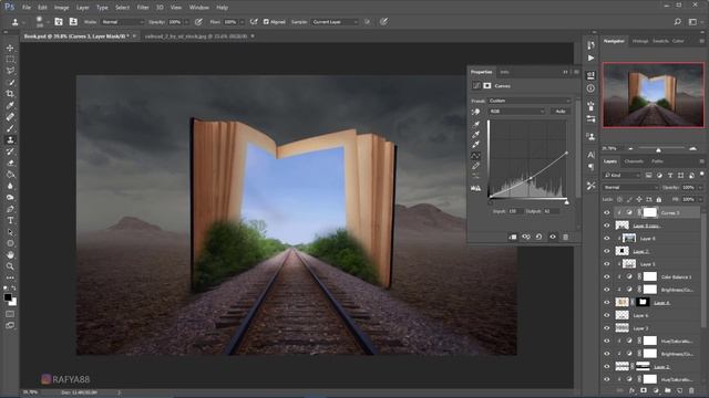 Journey Book - Photoshop Manipulation Tutorial смотреть онлайн