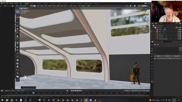 Modeling an Airport Waiting Room смотреть онлайн