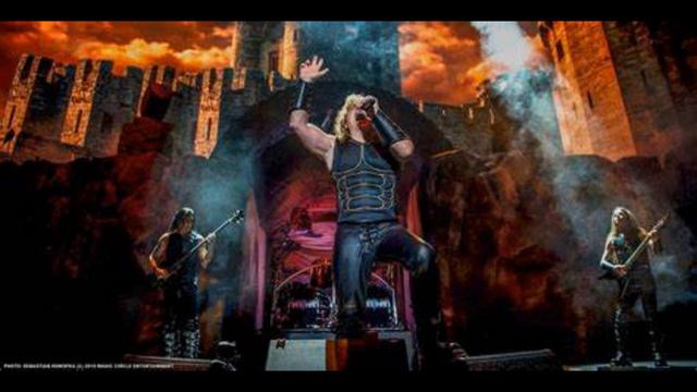 Manowar Kingdome Come ( drum bass and vocals ) #backingtrack смотреть онлайн