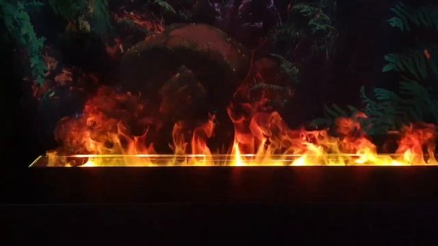 Лучшая имитация живого огня своими руками. Очаг 3d.Паровой камин смотреть онлайн