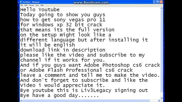 How to get Sony Vegas Pro 11 Full Version For Windows Xp 32 Bit For Free смотреть онлайн