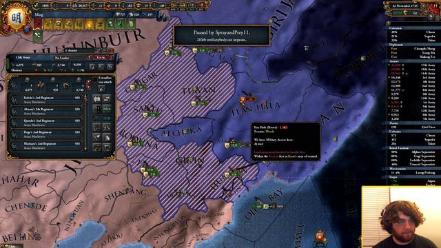 Europa Universalis 4 Tag Team Ming "Defeating Russia!" EP:43 [Rights Of Man] смотреть онлайн