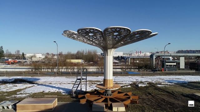 Параметрические навесы для городской среды от VDS. смотреть онлайн