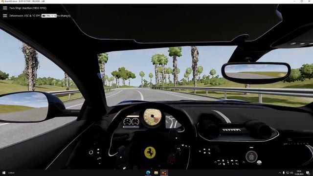Beamng drive Ferrari 812 SuperFast смотреть онлайн