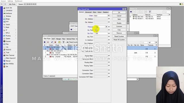 membangun firewall forward dan memblokir situs смотреть онлайн