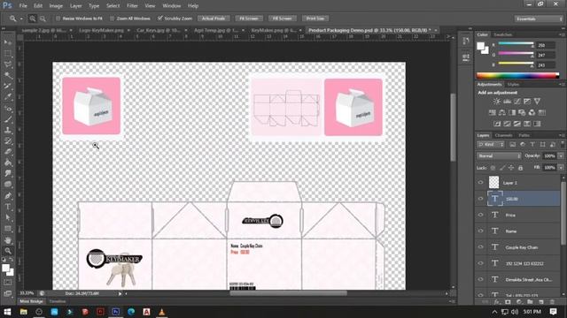 VGD UC 3 Product Packaging Design using Photoshop смотреть онлайн