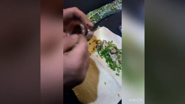 Начало приготовления шаурмы на природе смотреть онлайн