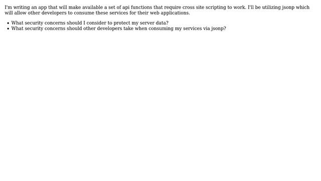 Software Engineering: Security using jsonp смотреть онлайн