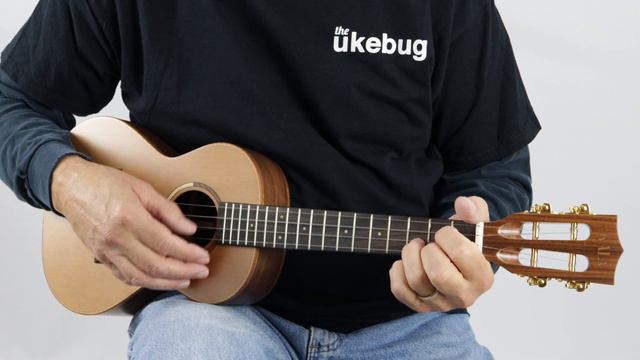 Kala KA-ASCP-T All Solid Cedar Top Pau Ferro Tenor Ukulele | The Ukebug смотреть онлайн