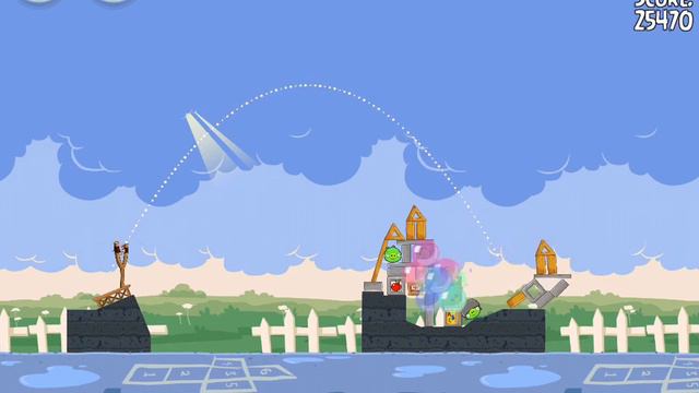 Back to School 1-17 | Score 90700 | Angry Birds Seasons смотреть онлайн