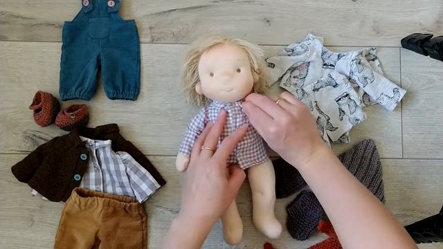обзор вальдорфской куклы ростом 35 см смотреть онлайн