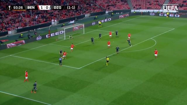 BENFICA 3-0 DINAMO ZAGREB #UEL HIGHLIGHTS смотреть онлайн