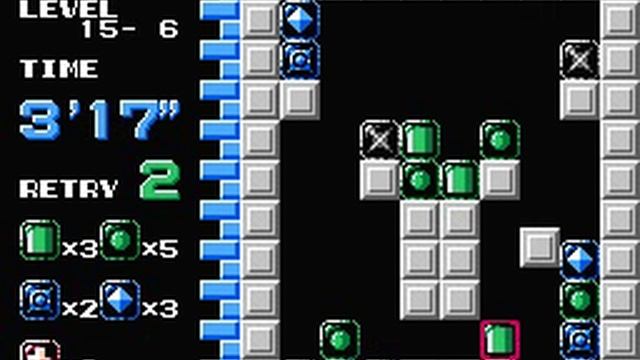 Puzznic Levels 15-1 to 15-10