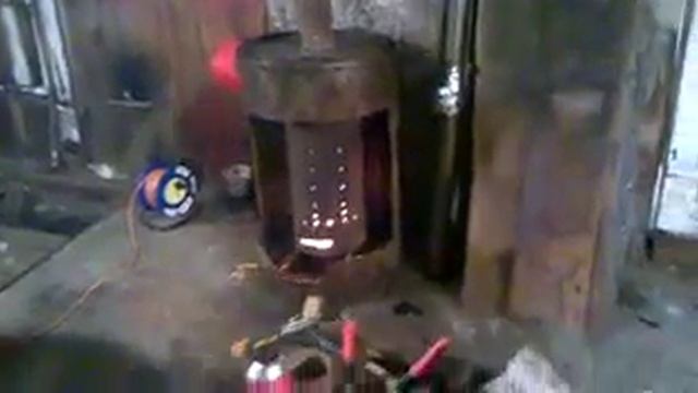 печка на отработке вариант 1 смотреть онлайн