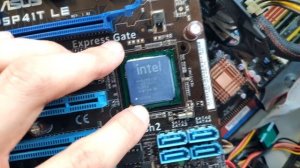 Материнская плата c AliExpress 775 сокет ddr3 ( Asus p5p41t le )