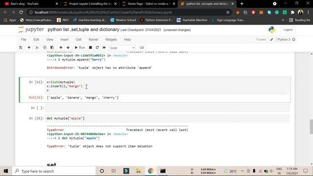Full video on Tuple and all it's operations || Part-2 || Python datatype смотреть онлайн