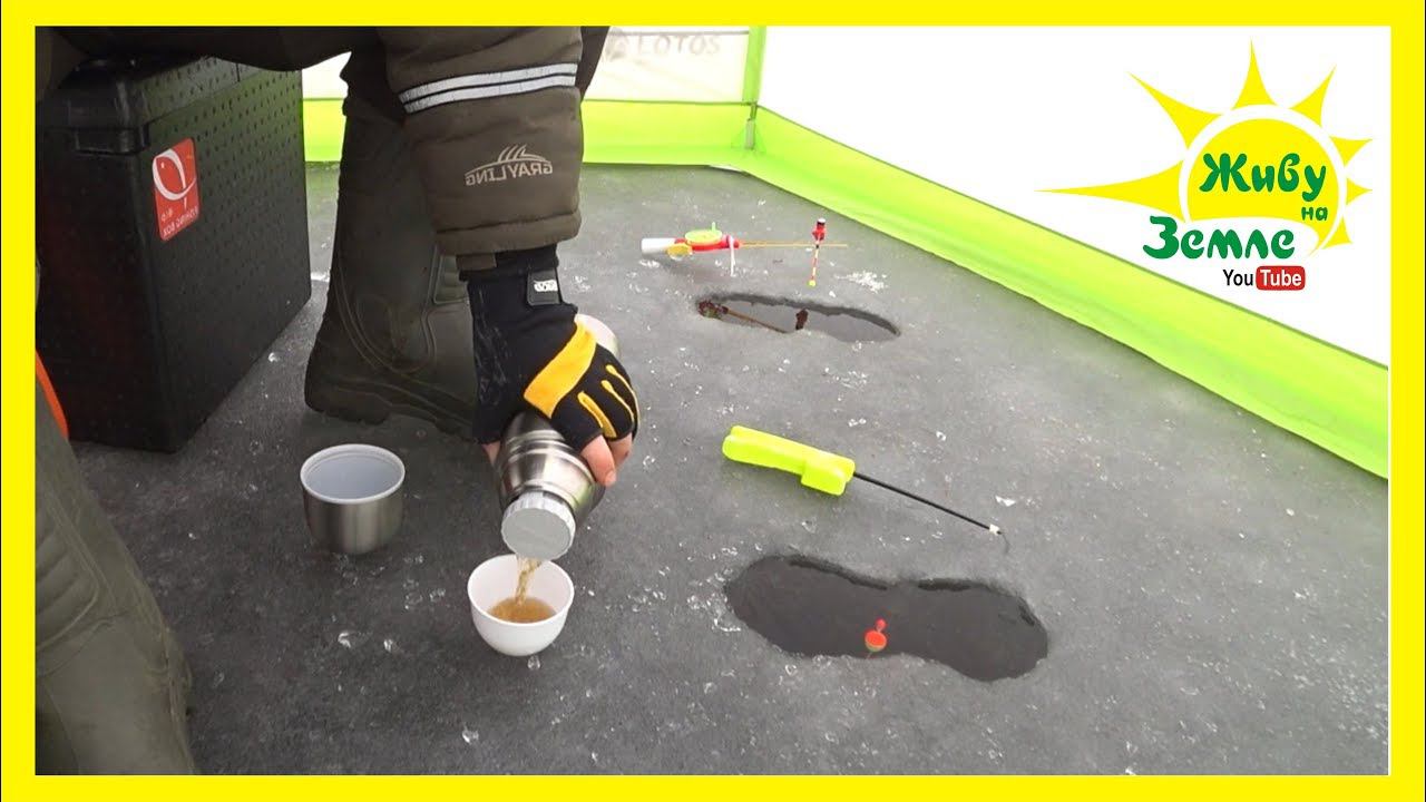 Ловля леща в палатке. Рыба пряталась но не долго )). Зимняя рыбалка пока есть лёд. смотреть онлайн