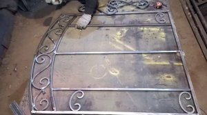 Кованая калитка своими руками!!!