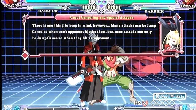 BlazBlue: Continuum Shift Extend - Tutorial Mode Part 3 смотреть онлайн