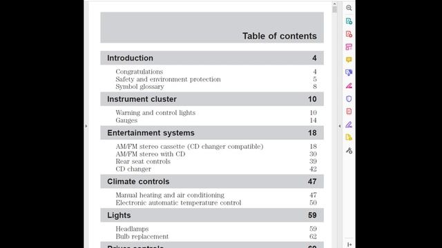 2002 Ford Expedition Owners Manual смотреть онлайн